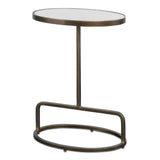Jessenia White Marble Accent Table - Ornate Home