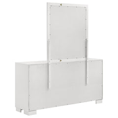 Jessica Snow White Dresser and Mirror - Ornate Home