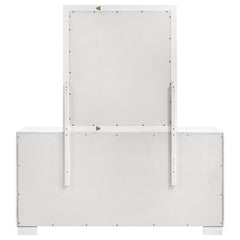Jessica Snow White Dresser and Mirror - Ornate Home