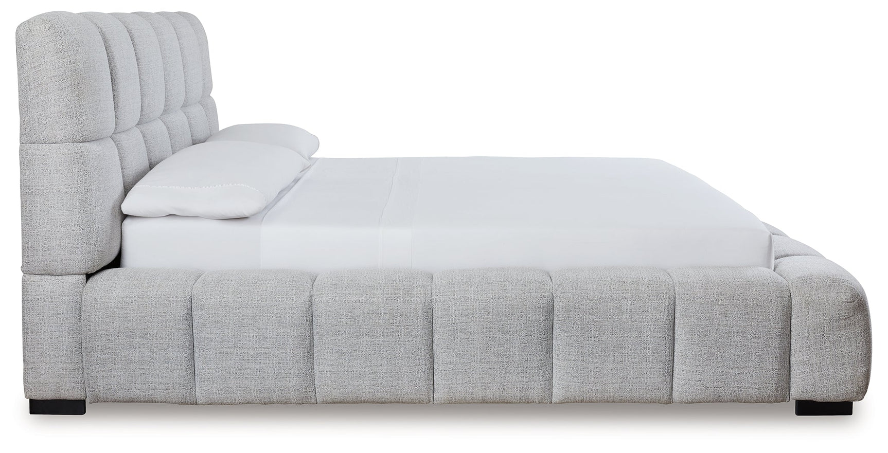 Jesstean Light Gray California King Upholstered Bed (Online Special Price) - Ornate Home