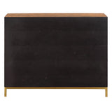 Jethro Woodtone Burl 2 Door Cabinet - Ornate Home
