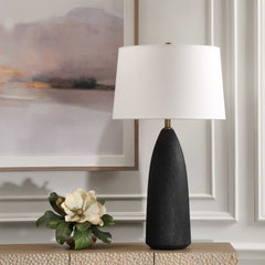 Jett Black Table Lamp - Ornate Home