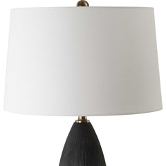 Jett Black Table Lamp - Ornate Home