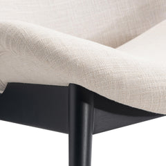 Jett Ivory Chair - Ornate Home