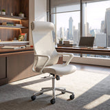 Jett Light Gray High Back Office Chair - Ornate Home