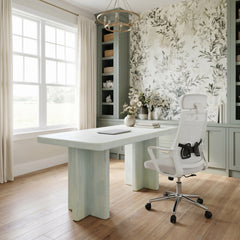 Jett Light Gray High Back Office Chair - Ornate Home