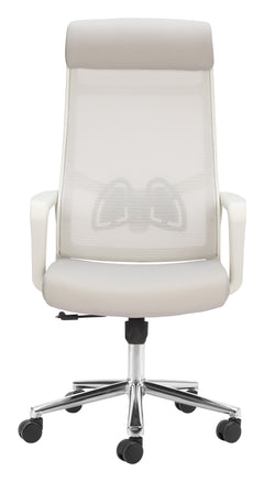 Jett Light Gray High Back Office Chair - Ornate Home