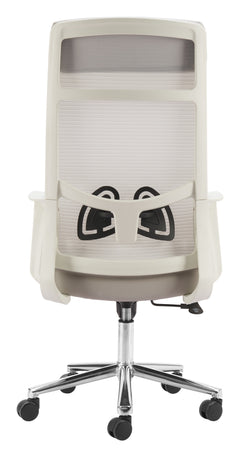 Jett Light Gray High Back Office Chair - Ornate Home