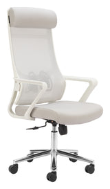 Jett Light Gray High Back Office Chair - Ornate Home