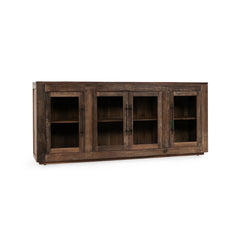 Jett Natural 4 Door Cabinet - Ornate Home