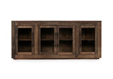 Jett Natural 4 Door Cabinet - Ornate Home
