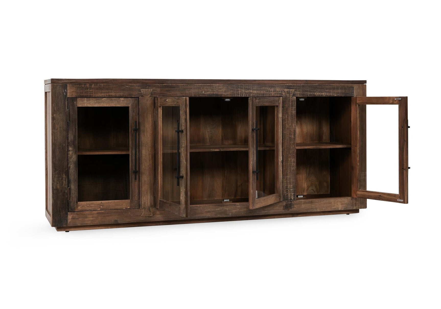 Jett Natural 4 Door Cabinet - Ornate Home