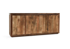 Jett Natural 4 Door Cabinet - Ornate Home
