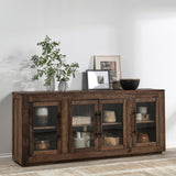 Jett Natural 4 Door Cabinet - Ornate Home