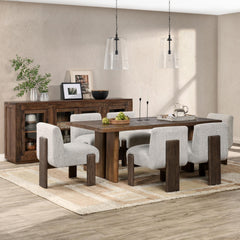 Jett Natural 4 Door Cabinet - Ornate Home