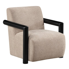 Jetta Latte/Black Accent Chair - Ornate Home