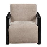 Jetta Latte/Black Accent Chair - Ornate Home
