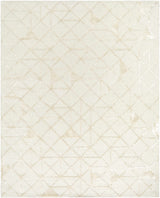 Jevau Beige Geometric Hand Tufted Wool Area Rug - Clearance - Ornate Home