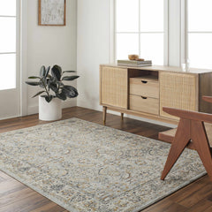 Jeven Blue Area Rug - Clearance - Ornate Home