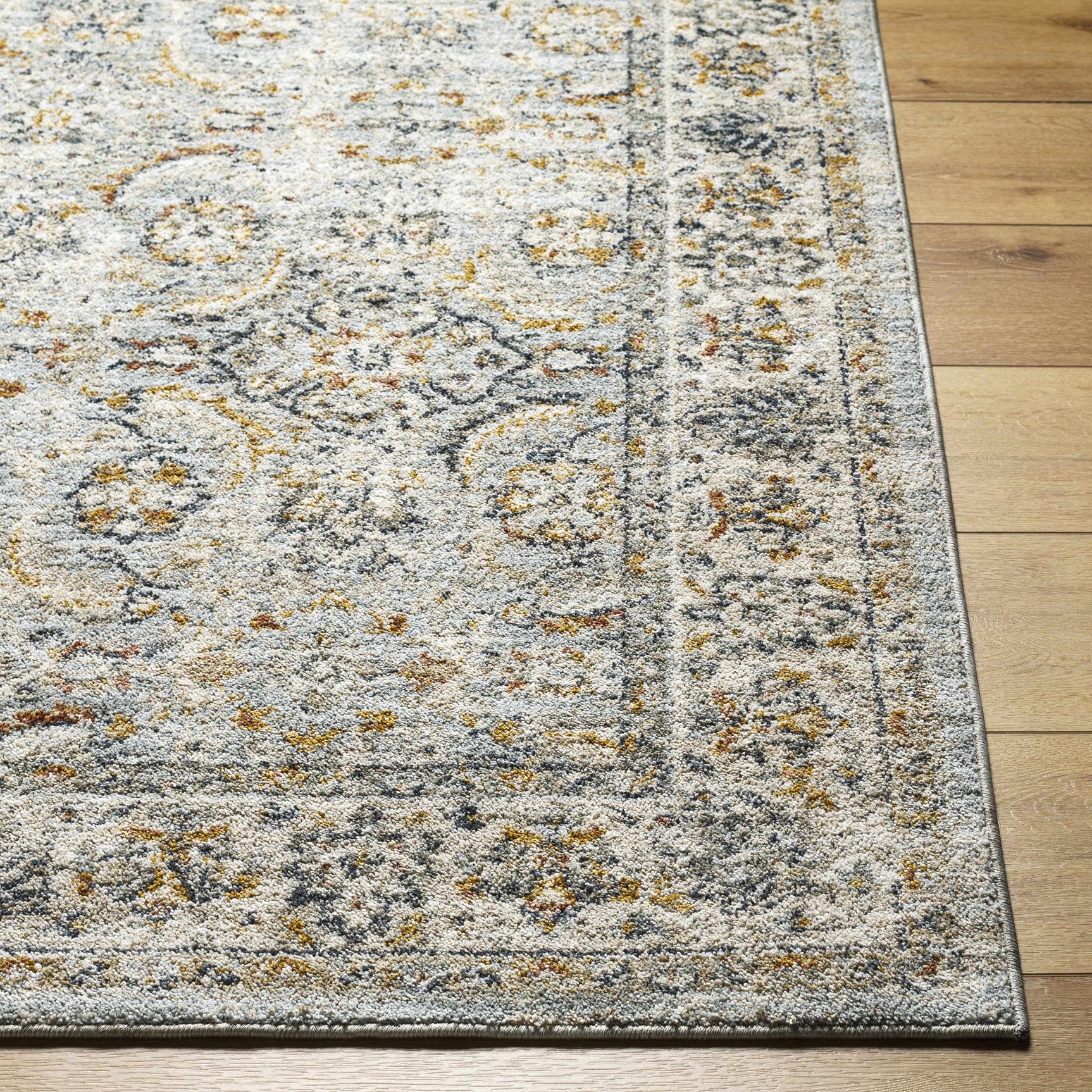 Jeven Blue Area Rug - Clearance - Ornate Home