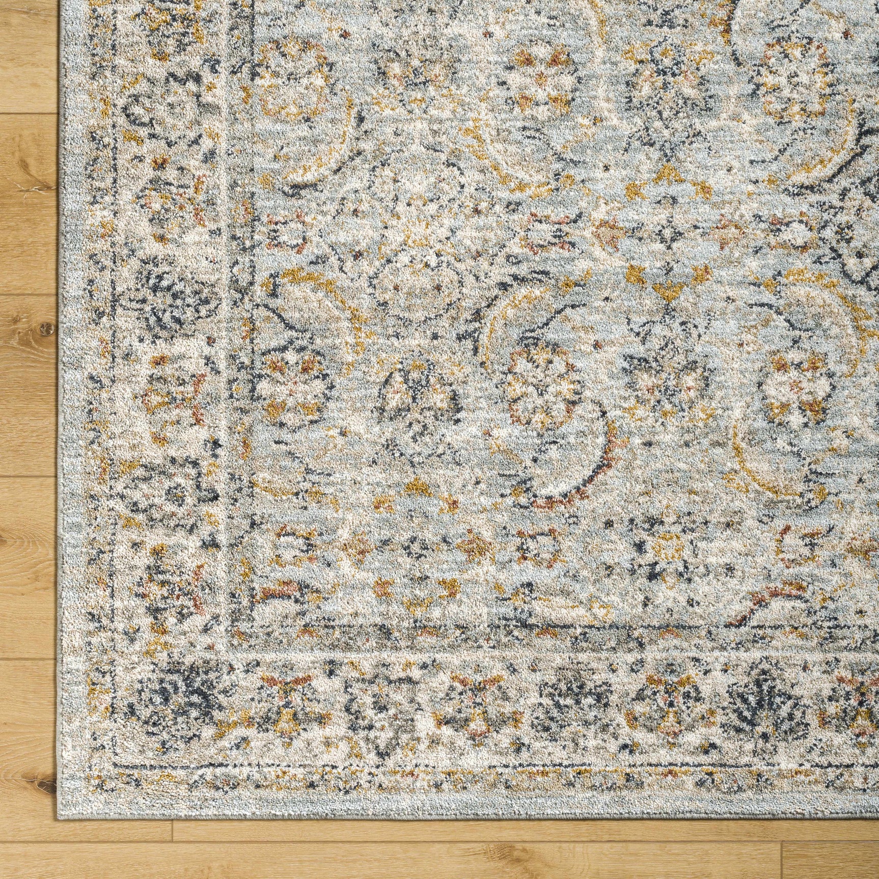 Jeven Blue Area Rug - Clearance - Ornate Home