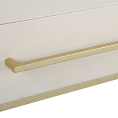 Jewel White Modern Desk - Ornate Home