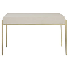 Jewel White Modern Desk - Ornate Home