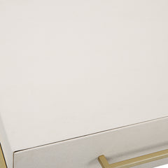 Jewel White Modern Desk - Ornate Home