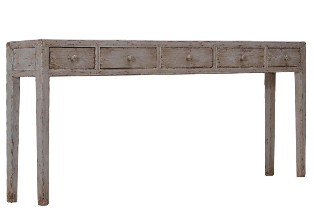 Jeweler's Ivory Console Table - Ornate Home