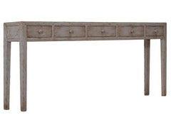 Jeweler's Ivory Console Table - Ornate Home