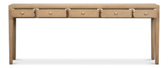 Jeweler's Ivory Console Table - Ornate Home