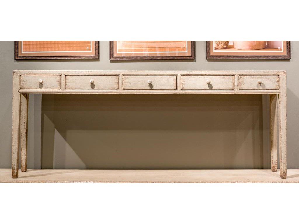 Jeweler's Ivory Console Table - Ornate Home