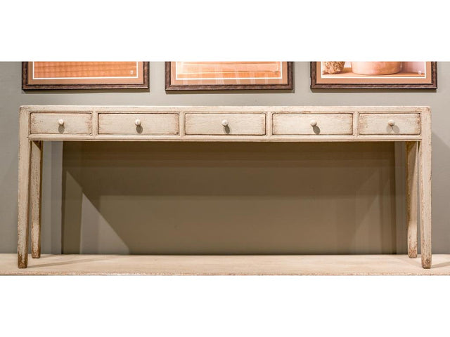 Jeweler's Ivory Console Table - Ornate Home