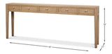 Jeweler's Ivory Console Table - Ornate Home