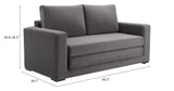 Jide Gray Sleeper Sofa - Ornate Home