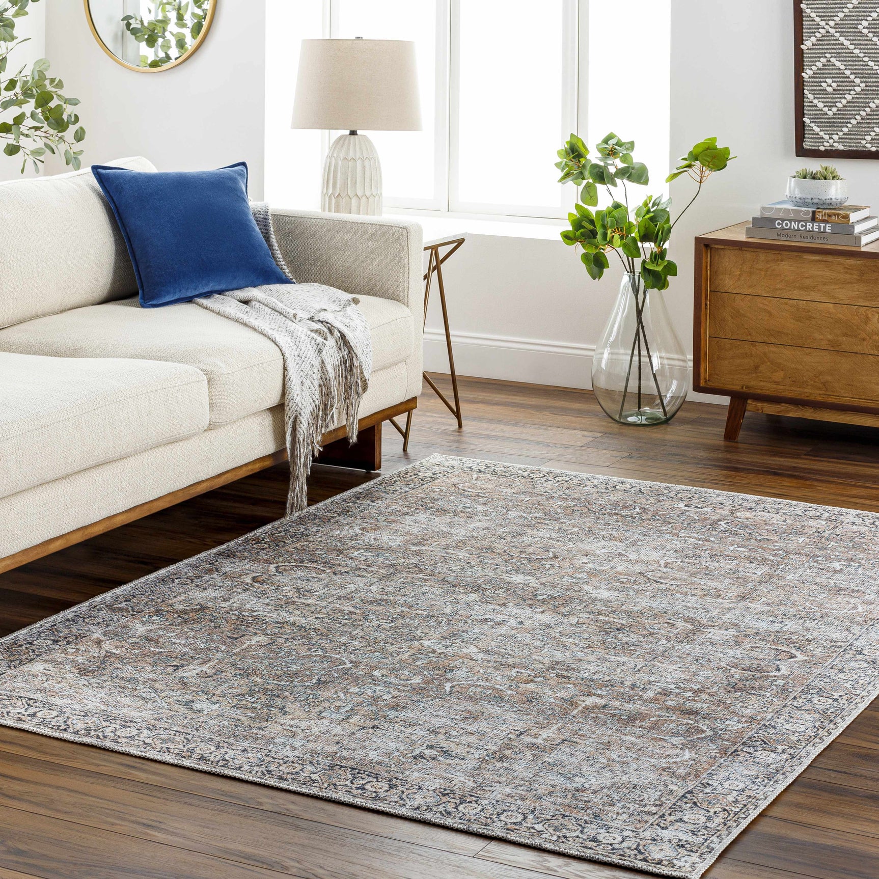 Jill Washable Area Rug - Clearance - Ornate Home