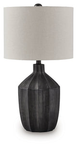 Jilton Black Poly Table Lamp (Online Special Price) - Ornate Home