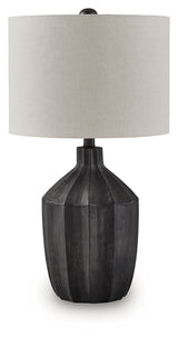 Jilton Black Poly Table Lamp - Ornate Home