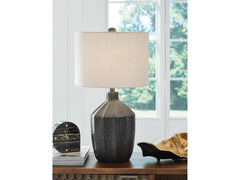 Jilton Black Poly Table Lamp - Ornate Home