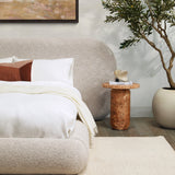 Jimenez Brown Side Table - Ornate Home