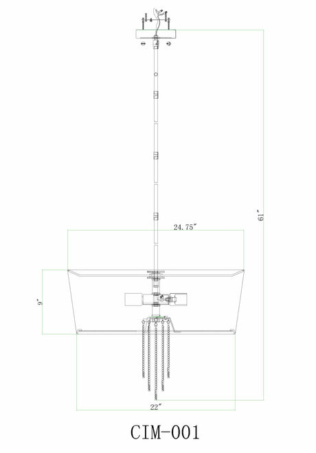 Jindalee Ceiling Light - Clearance - Ornate Home