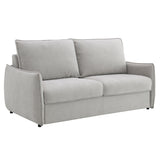 Jinn Beige Sofa w/Sleeper - Ornate Home