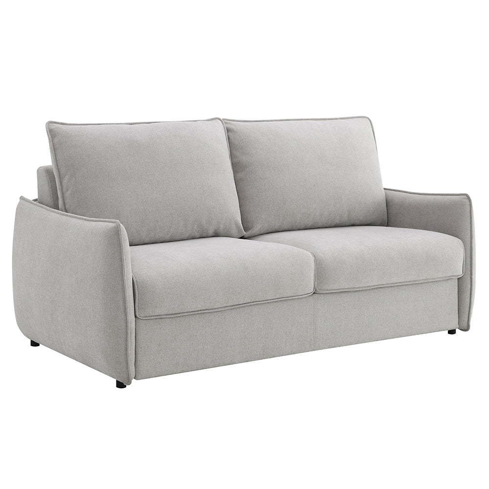 Jinn Beige Sofa w/Sleeper - Ornate Home