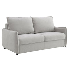 Jinn Beige Sofa w/Sleeper - Ornate Home