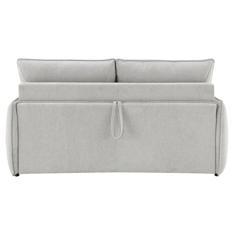 Jinn Beige Sofa w/Sleeper - Ornate Home