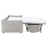 Jinn Beige Sofa w/Sleeper - Ornate Home