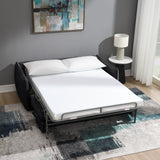 Jinn Elite Charcoal Sofa w/ Queen-size Sleeper - Ornate Home