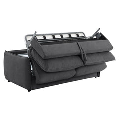 Jinn Elite Charcoal Sofa w/ Queen-size Sleeper - Ornate Home