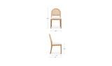Jinny Flecked Beige Dining Chair (Set of 2) - Ornate Home