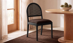 Jinny Warm Black Dining Chair (Set of 2) - Ornate Home
